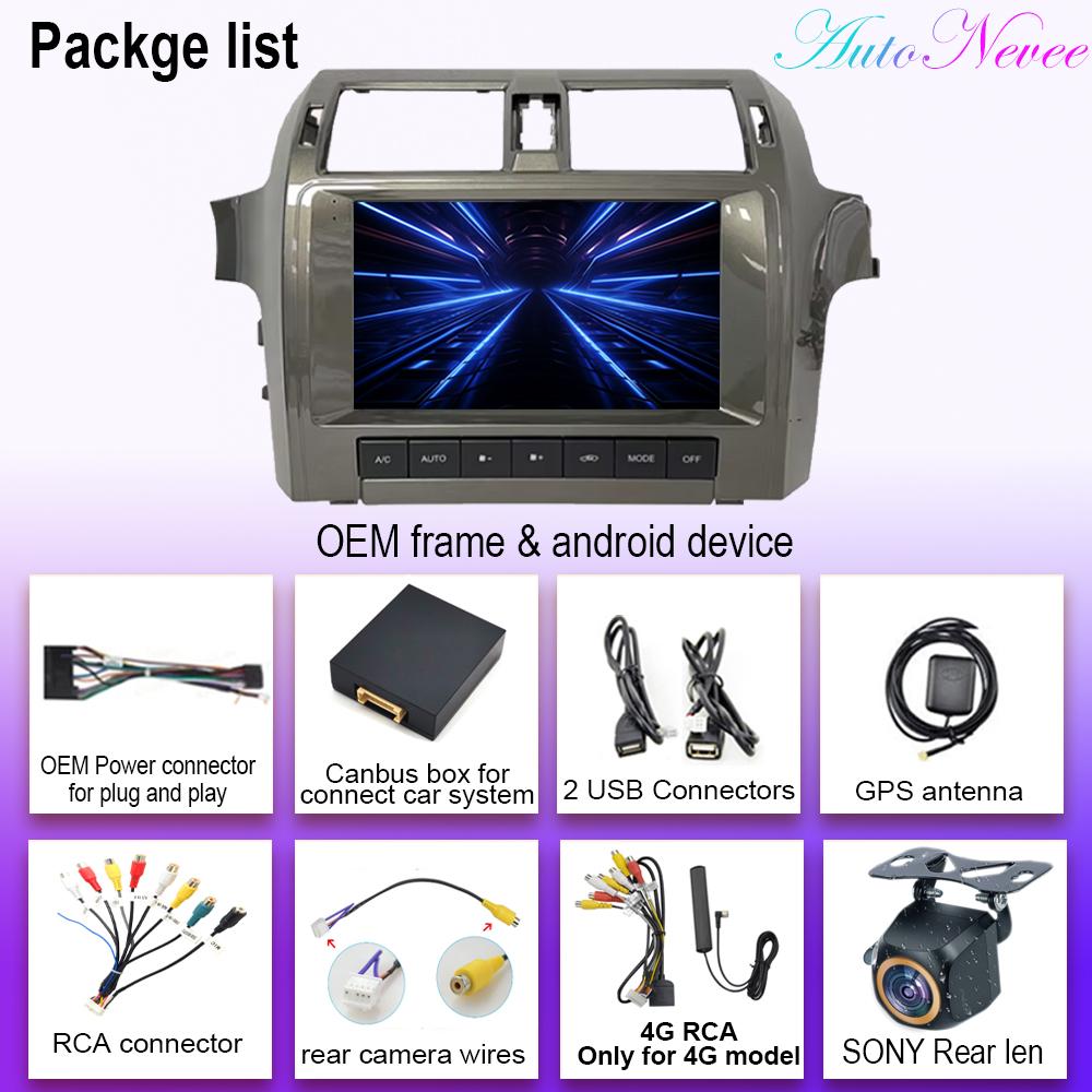 Android 14 для Lexus GX400 GX460 470 2010-2019 Android Auto Radio Stereo Carplay Multimedia Video Player Navigation No 2din DVD