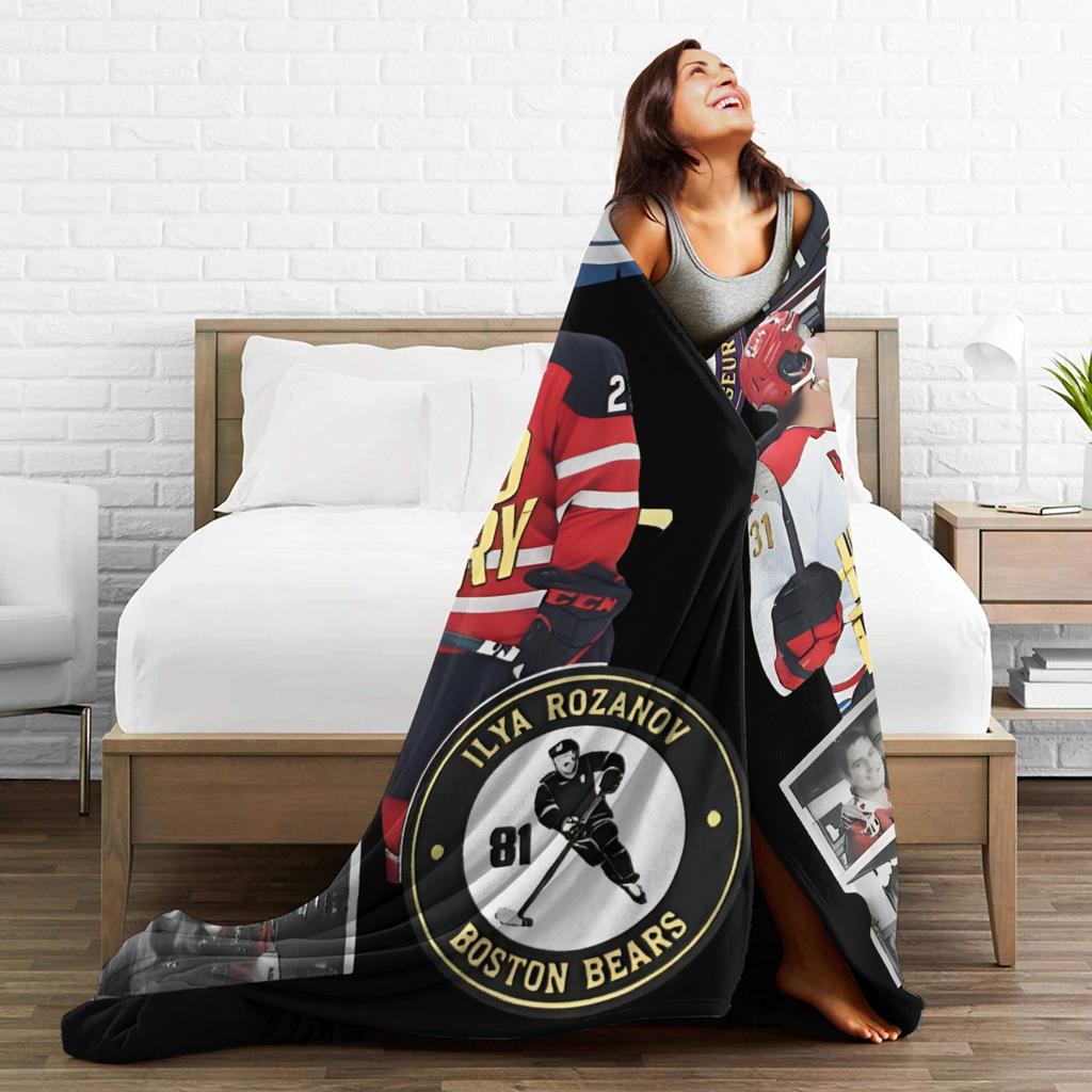 Warm Cozy Blanket Travel Office Ilya Shane Hockey Romance Heated Rivalry Throw Blanket Print  Bedspread For Home Decor