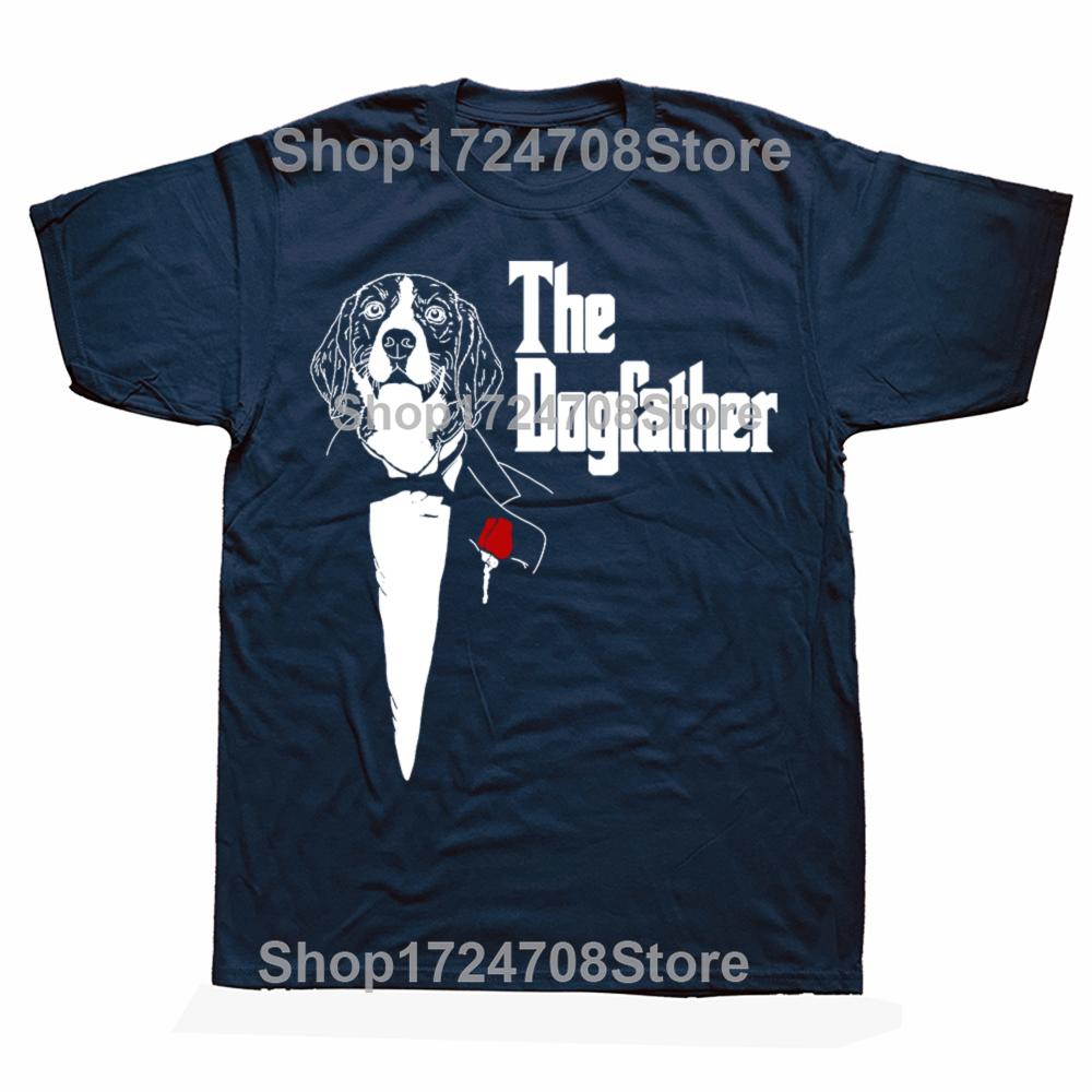Novelty Beagle DogFather Dog T Shirt Graphic Cotton Streetwear Short Sleeve Fathers Day Gifts Summer Style Tshirt Mens Clothing