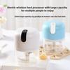 Electric Garlic Masher Small Grinder Garlic Household Baby Food Preparation Multifunctional Meat Grinder