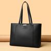 Однотонные вместительные сумки для женщин Сумка через плечо из мягкой кожи Сумка-шоппер Высококачественные сумки Роскошный дизайнер