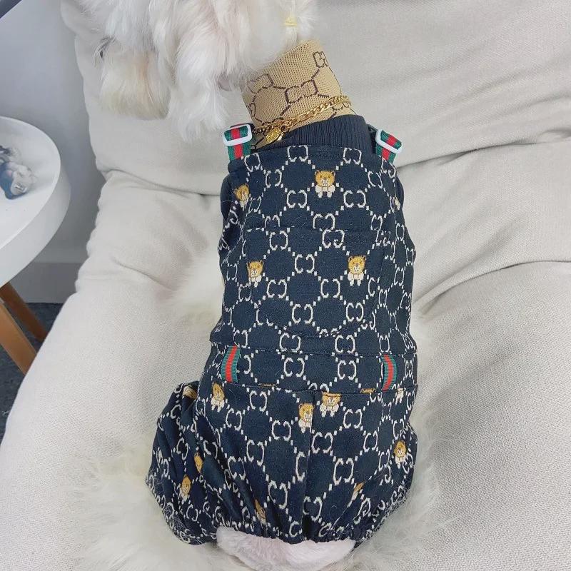 Autumn/Winter Trendy Dog Overalls for Teddy & Schnauzer