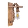 Wooden Rope Wall Lamps, Home Decor Items Vintage Wall Hanging Antique Decorative Fancy Light for Wall Home, Living Room, , Wall Decor | Pack of 1