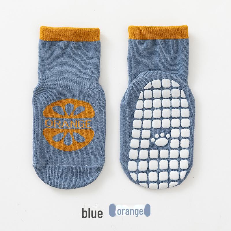 25 шт. в упаковке весенних детских носков - милые носки-тапочки из чесаного хлопка в горошек с рисунком для малышей и детей постарше