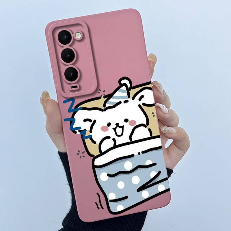 Для Tecno Camon 18 18P 18T 18i Чехол Мягкий Силиконовый Чехол для Телефона Сладкая Печать Мультяшный Защитный Чехол Милая Расписная Задняя Крышка