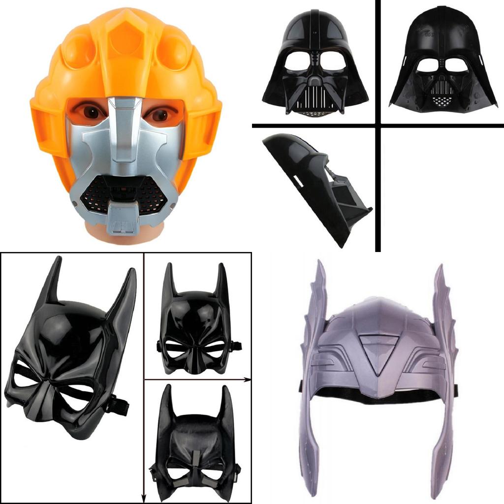 Пластиковая маска шлема Тора для взрослых унисекс для Хэллоуина, маскарадных вечеринок**