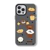 Чехол Zhitai Jelly для Apple iPhone 11/12/14 Pro Max/15 Pro с мультяшным дизайном и ремешком на руку