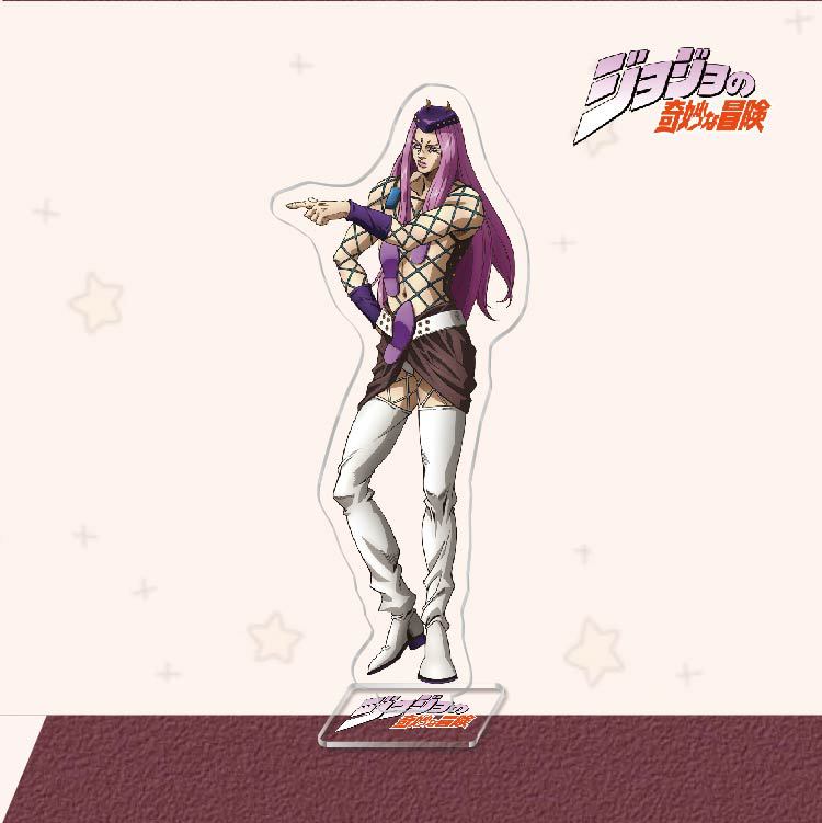 JoJo's Bizarre Adventure Анимационные Комиксы Периферийные Игрушки JOJO Дио Акриловый Настольный Стенд Аниме Фигурка Действия Модель Коллекция