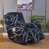 Printed Elastic Recliner Sofa Cover Soft Stretch Single Sofa Covers For Living Room Pets Kid Split Functional Lounger Chair Case