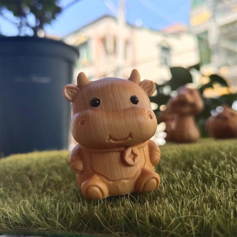 Dragon Snake Animal Wooden Product Wood Carving Car Decoration Hanging Ornaments Sculptures And Figurines Room Home Decoration