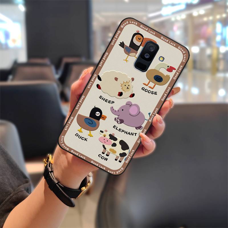 Silicone Durable Phone Case For Samsung Galaxy A6Plus/A9 STAR LITE/A6+ Dirt-resistant Anti-knock Cover Fashion Design