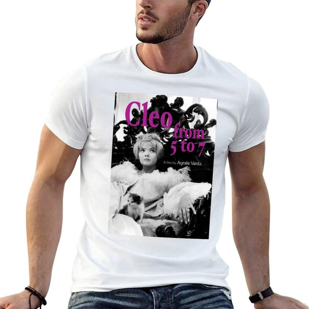 Cleo from to Movie Poster TShirt Casual Breathable Short Sleeve Top