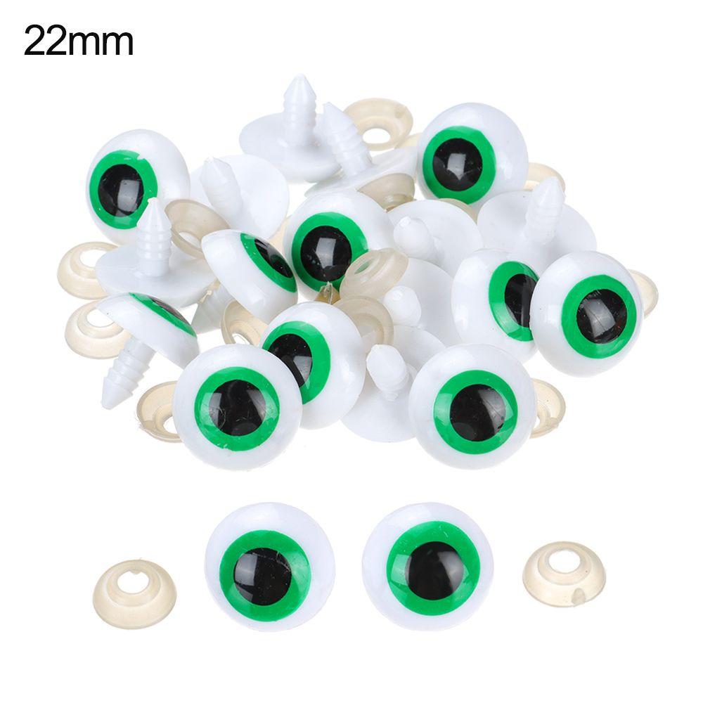 12мм~30мм Безопасные Аксессуары для Игрушек Животных Пластиковые Глаза Кукольные Глаза Рукоделие Лягушачьи Глаза Глазное Яблоко
