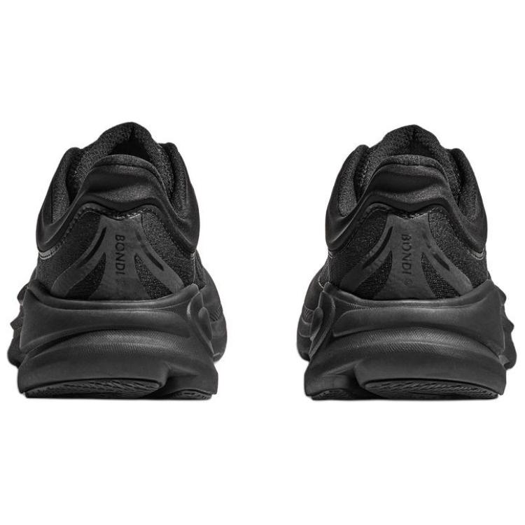 HOKA One One Bondi 9 X-Wide Comfortable Versatile Slip-Resistant Durable Low-Top Casual Urban Commuting Running Shoes Men Sneaker Black 1162015-BBLC