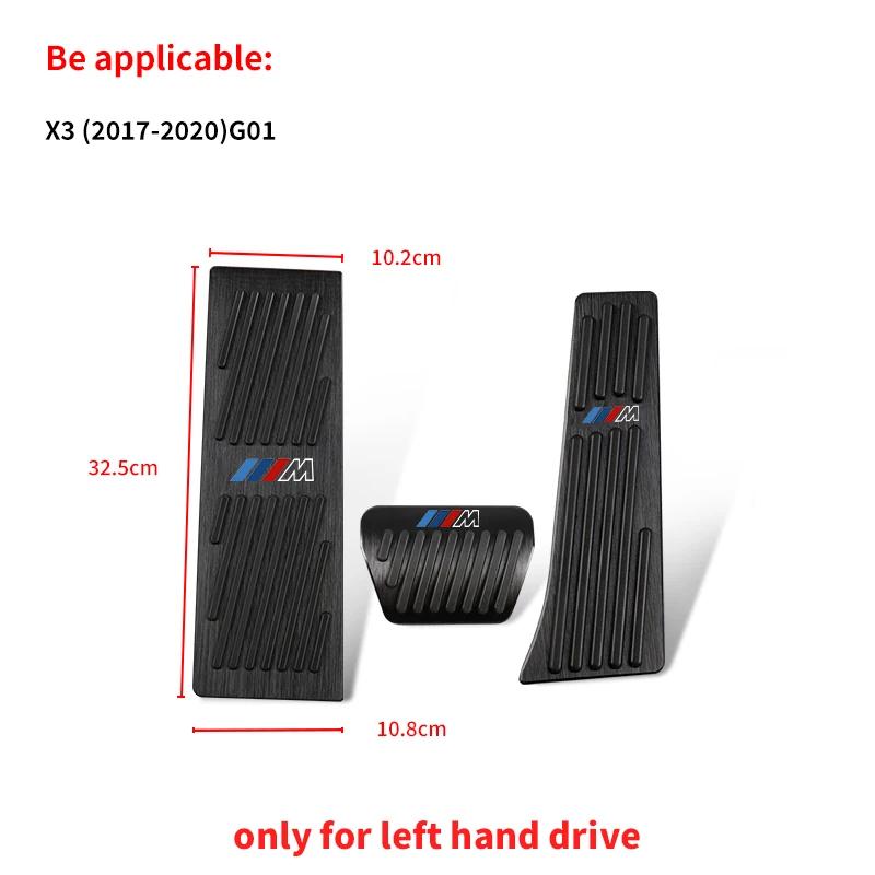 Car Sticker 2025 Hot 2Pcs Car Logo Door Pedal Cover Alloy Door Pedal Cap Accessories For BMW E46 E90 E60 F30 F10 E39 E36 F20 E87