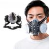 Dual Filter Dust-proof For Work Safety Carpenter Builder Polishing Daily Protection Respirator Reusable Half Face Dust Mask