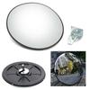 12" Traffic Convex Mirror Wide Angle Safety Mirror Driveway Outdoor Security New