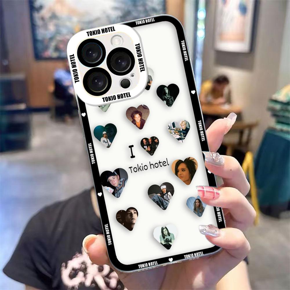 Tokio H-Hotel B-Bill K-Kaulitz Прозрачный чехол для телефона для Samsung A72 A71 A57 A56 A55 A53 A52 A51 A36 A35 A33 A32 A26 A24 A23 A22 Чехол