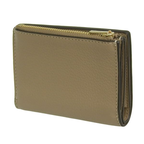 Wallet Bifold Folding Wallet Compact Outlet Brand Leather PBL LEATHER BIFOLD WALLET CM315 [Coach] Women's (TAUPE/Beige) [Item]