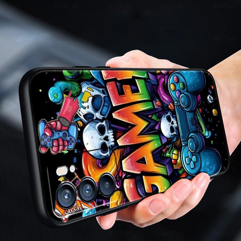 Technology Game Console Phone Case For Oppo Reno 13 12 11 10 7 F Find X5 X6 A98 A80 A79 A78 A57 A54 A31 A17 Pro Soft TPU Cover