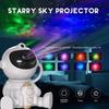 LED Star Galaxy Projector Night Light Starry Sky Astronaut Rocket Porjector Lamp For Decoration Bedroom Room Decor Children Gift