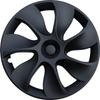 Tesla Model Y 19" Wheel Hub Decorative Protective Cover - Cyclone Turbine Design.