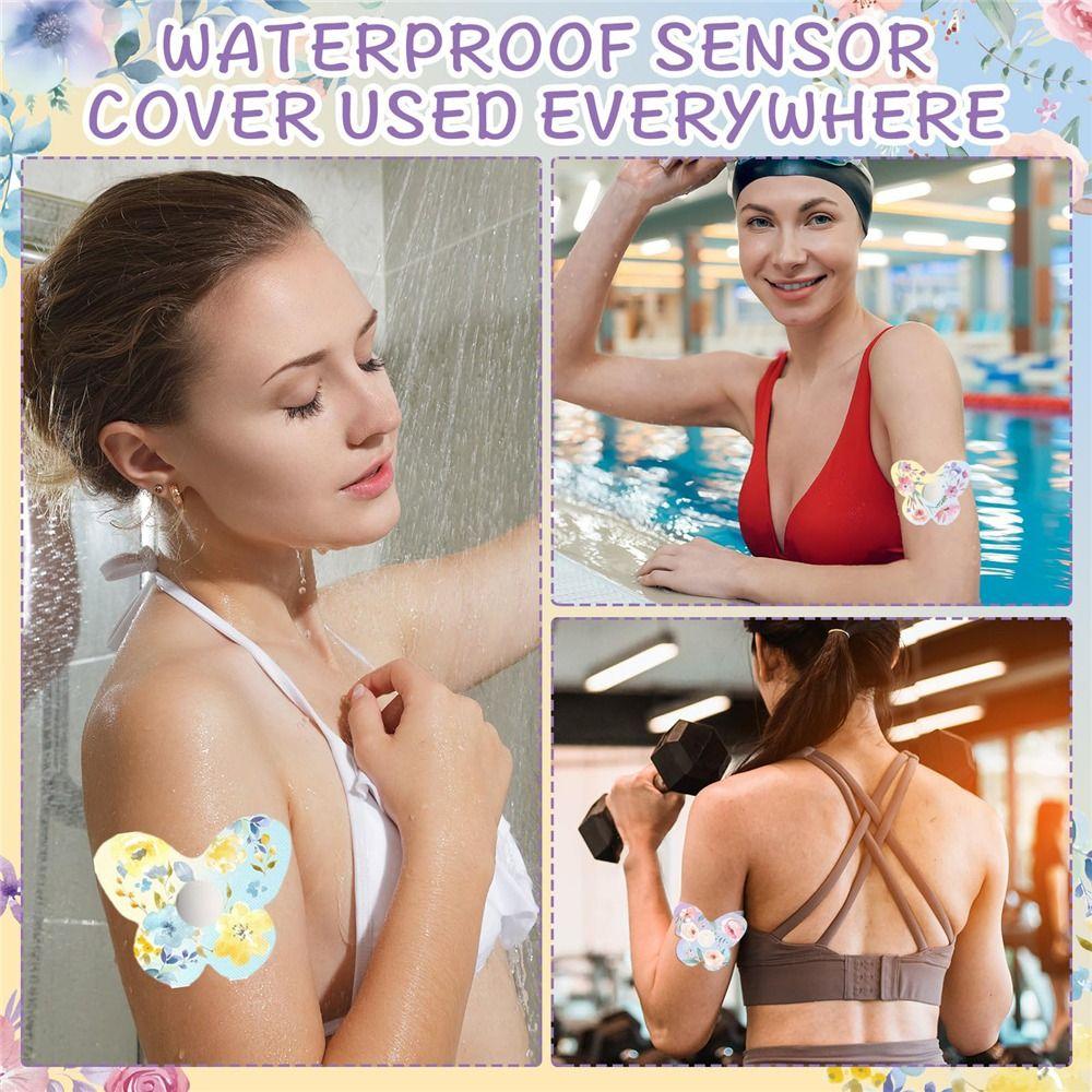 Cartoon Adhesive Patch Sensor Patches for FreeStyle Libre 2/3 Daily Protection