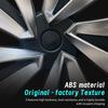 4PCS for New Model Y 2025-2026 Juniper 19in Turbine Style Hubcap Rim Cover Accessories Hub Cap Automobile Wheel Cap for Tesla