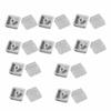 10pcs Transparent Transparent Keycaps Removable Keycap Shell NEW Double-layer Keycaps  Keyboard