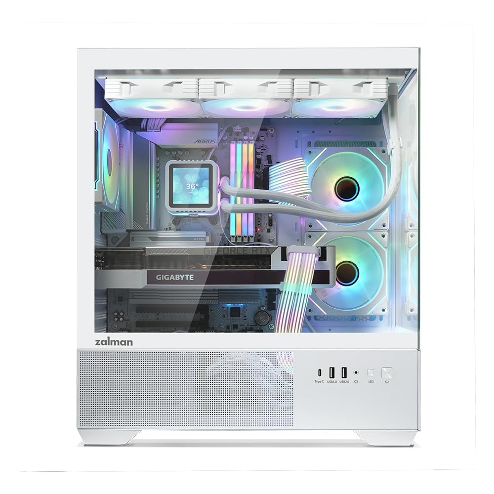 ZALMAN CHRONIX V2 Белый Корпус для ПК Mid-Tower CS9470