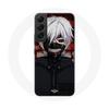 Case - Maniacase - Samsung Galaxy S22 - Tokyo Ghoul - Japanese Mask - Soft Black
