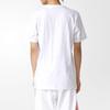Adidas Originals Archive Label Print Short Sleeve T-Shirt Men Tops White BQ3043