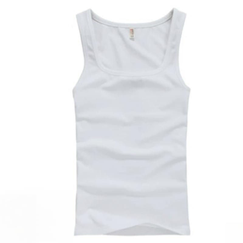 Мужской жилет из хлопка с квадратным вырезом, мужской летний фитнес, облегающая основа для упражнений, жилет с квадратным вырезом, мужской облегающий крой