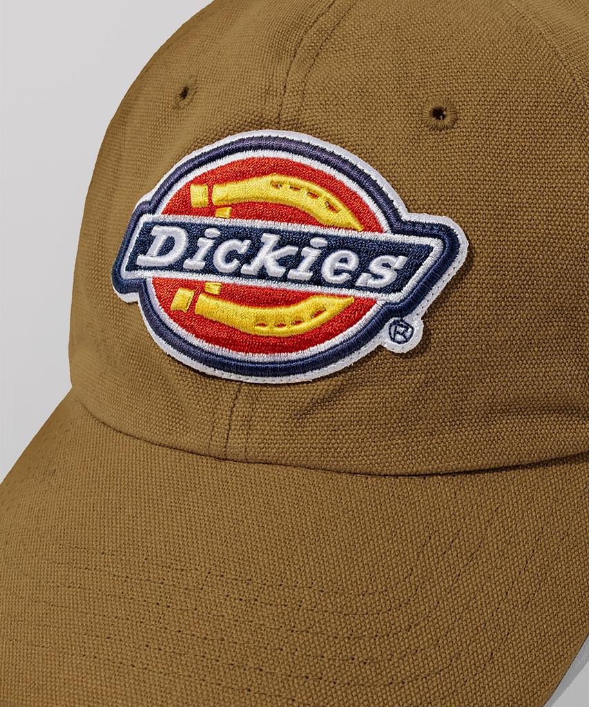 DICKIES Big Logo Washed Ball Cap Brown