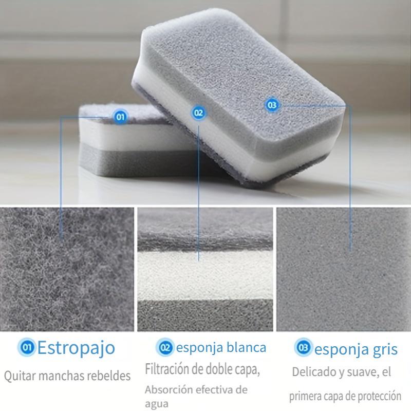 5/10/20 шт., несколько чистящих подушечек, чистящая губка, кухонные полотенца, двусторонние чистящие губки, комплект бытовых чистящих подушечек