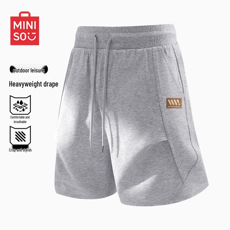 MINISO Men's American Style Loose Fit Casual Shorts