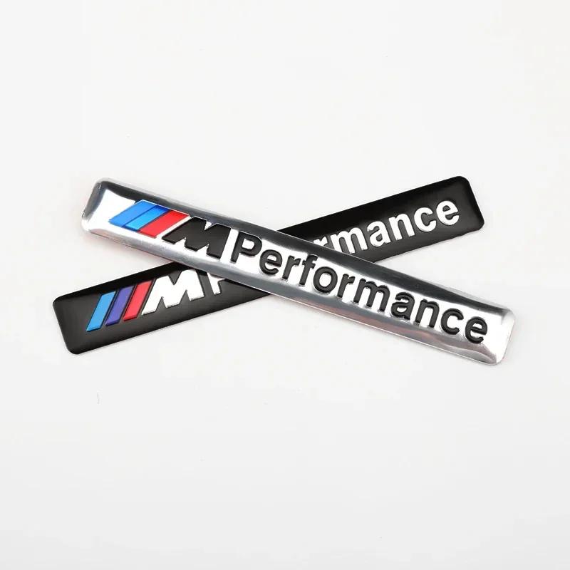 BAAP1 1pcs Metal Car Interior Emblem Sticker For Performance M BMW E34 E36 E60 E90 E46 E39 E70 F10 F20 F30 X5 X6 X1 M3 M5 M6 F01 F02