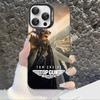 Чехол для телефона Фильм Топ Ган: Мэверик Для IPhone 16 15 14 13 12 11 Pro Max X XR XSMAX 8 7 Plus Матовый Ударопрочный Задний Чехол
