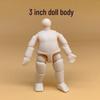 3-Inch BJD Doll with 6.3cm Body, Realistic Hands, Handmade Makeup & Princess Accessories