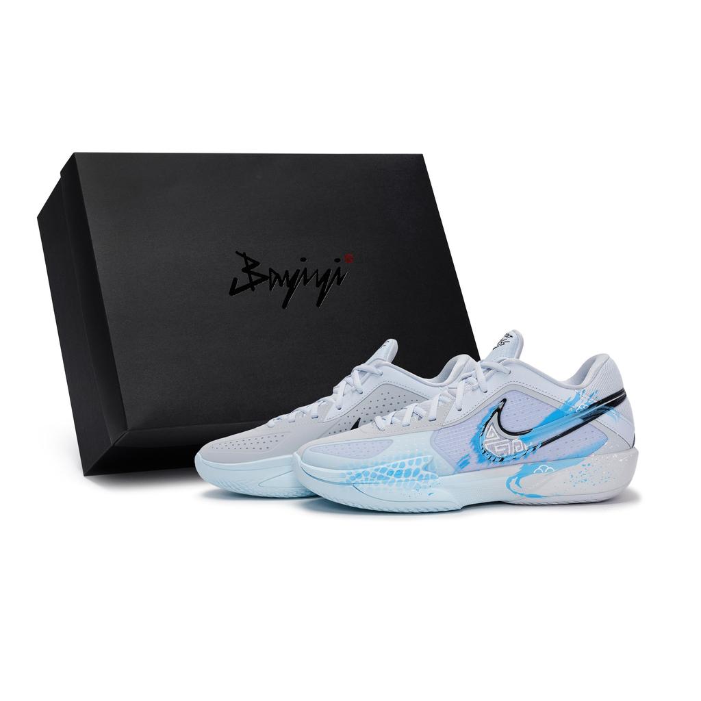 Nike G.T. CUT CROSS Slip Resistant Abrasion Resistant Low top Basketball Shoes Men's Blue HF0231-004(Team80-S-BOX)