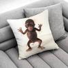 Monkey Funny Tape Throw Pillow Case For 30X30Cm 40X40Cm 45X45Cm 50X50Cm 55X55Cm Square Sofa Pillowcase Shell