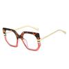 New fashion irregular large frame sunglasses ins personalized retro casual versatile street photo sunscreen travel sunglasses