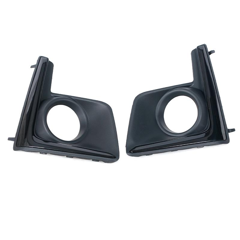 2 шт. переднего бампера автомобиля, противотуманная фара, рамка, крышка, противотуманная фара, накладка на крышку капота, ободок для Subaru Crosstrek XV 2016