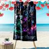 Name Custom Valorant Print Beach Towel, Large Soft Quick Dry Towel for Beach Camping Swimming