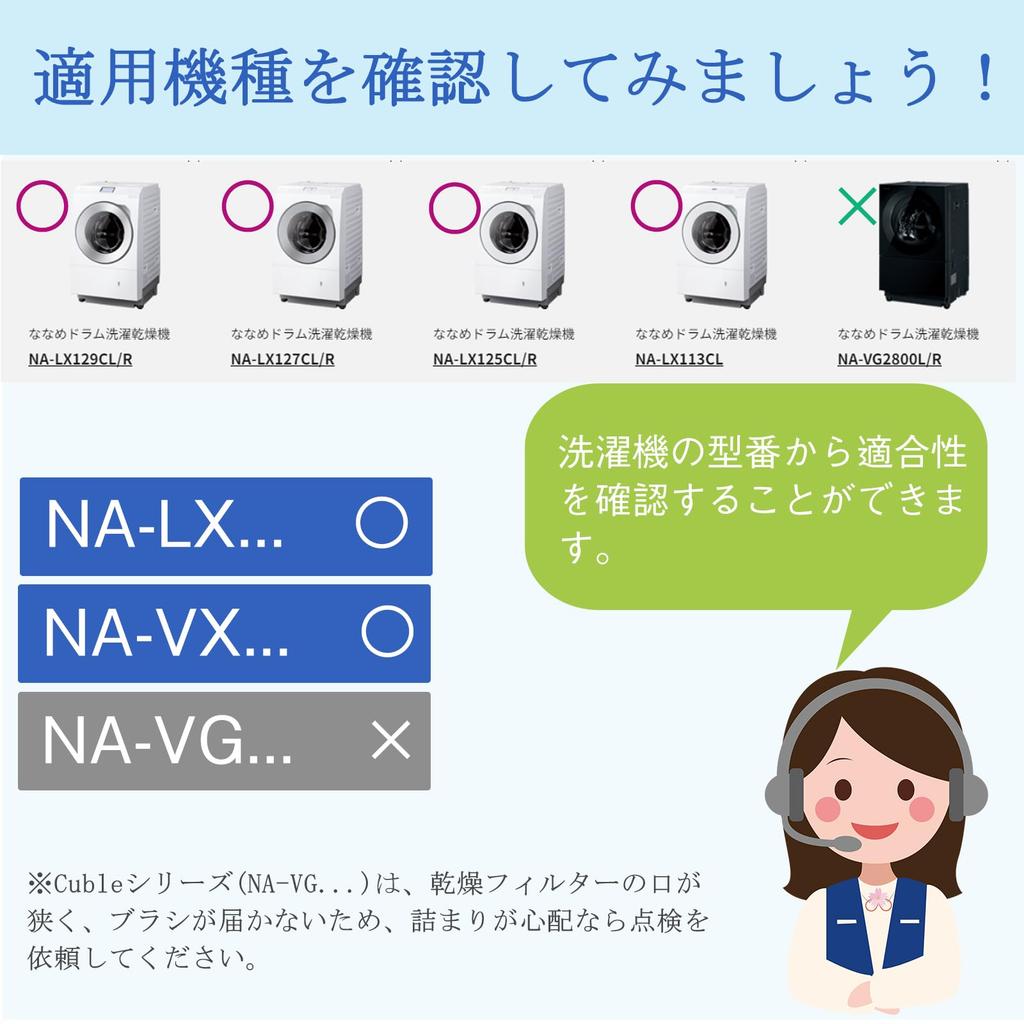 ISTORA Щетка для чистки барабанной стиральной машины Panasonic AXW22R-9DA0