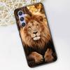 The Lion Case for Samsung Galaxy A51 A53 A54 A31 A52 A12 A13 A21s A22 A32 A11 A22 A33 A41 A52s A73 A14 A24 TPU Phone Cover