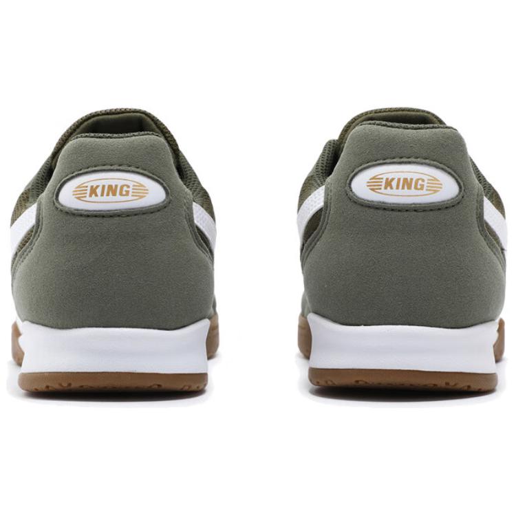 Puma King Удобный Легкий TT (Резиновые шипы) Бутсы для искусственного газона Унисекс Бутсы Оливково-зеленые 107349-03
