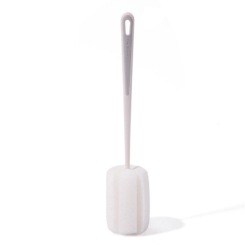 2pcs Sponge Bottle Cleaning Brush Jost Long Handle Multifunctional