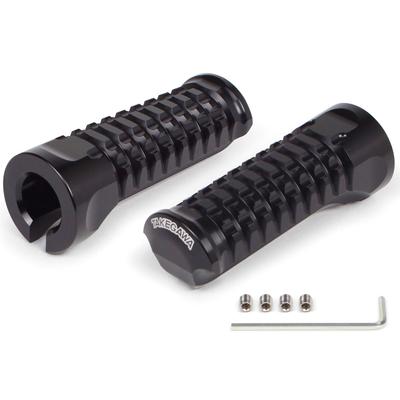 Специальные детали Такегава (ТАКЕГАВА) Комплект подножек из кованого алюминия (черный) для Monkey/Gorilla, Ape, Super Cub 50/70/90 и Little Cub 06-13-0074