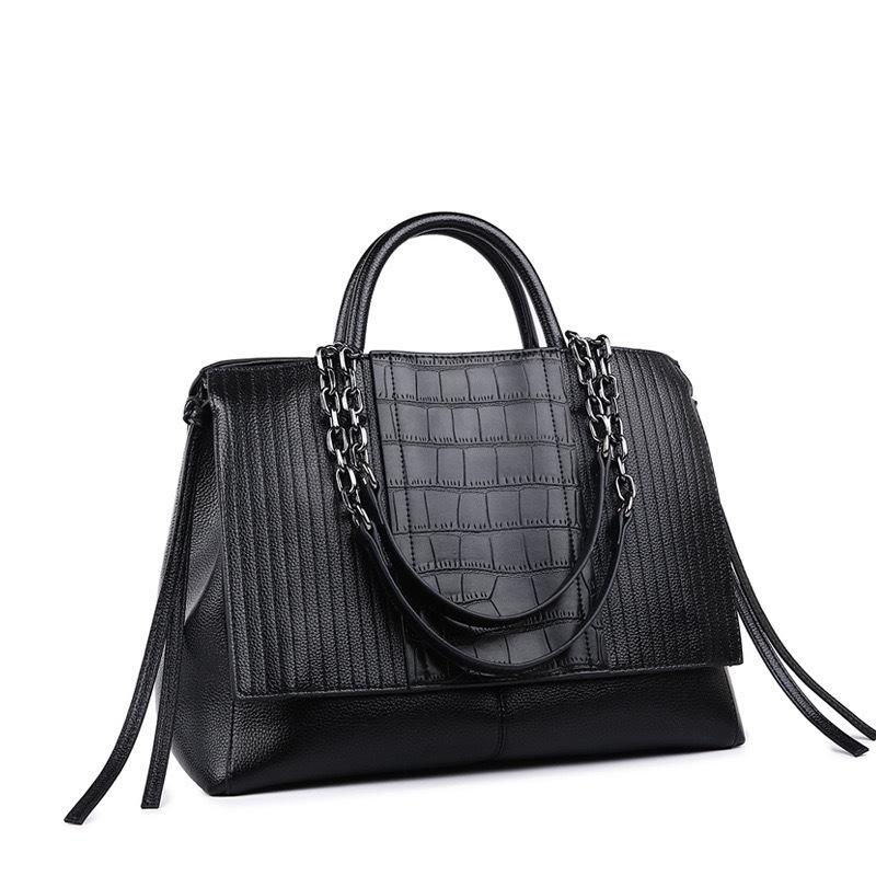 Женская модная сумка-тоут и на плечо 2025 года, большая вместимость, легкая роскошь